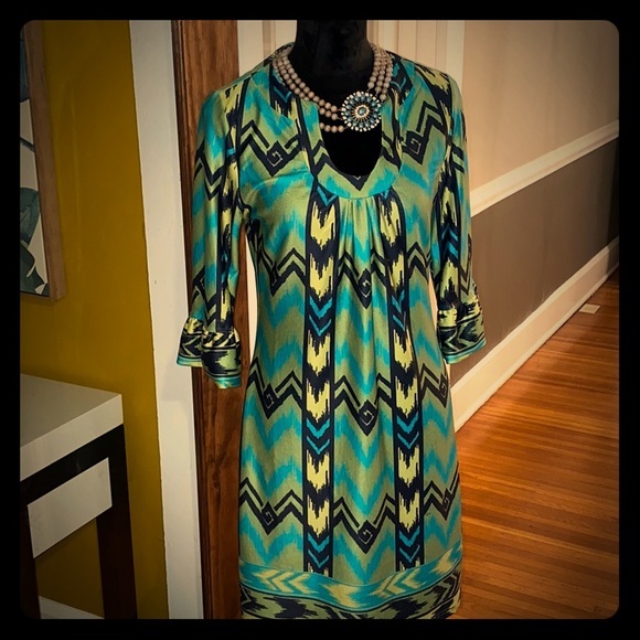 Axyeh Colorful Dress - Picture 1 of 5